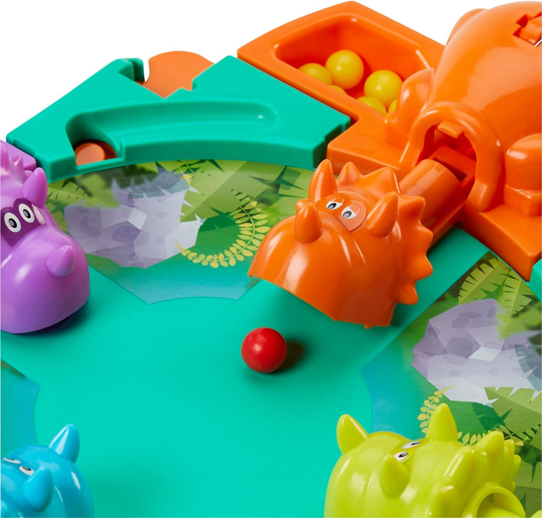 Hasbro Gaming Hungry Hungry Hippos Dino Edition Juego de Mesa, Jueg...
