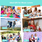 Kit de Ukelele Soprano de 21 Pulgadas para Principiantes de Madera de Tilo para Niños, Adultos y Estudiantes - Mini Guitarra Ukalelee con Libro, Bolsa de Concierto, Afinador, Correa, Púas y
