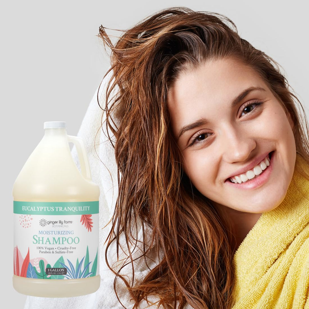 Ginger Lily Farms Botanicals Champú hidratante para todo tipo de ca...