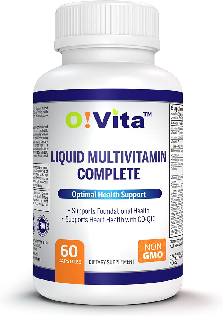 O!VITA Multivitamínico líquido completo, con un espectro completo d...