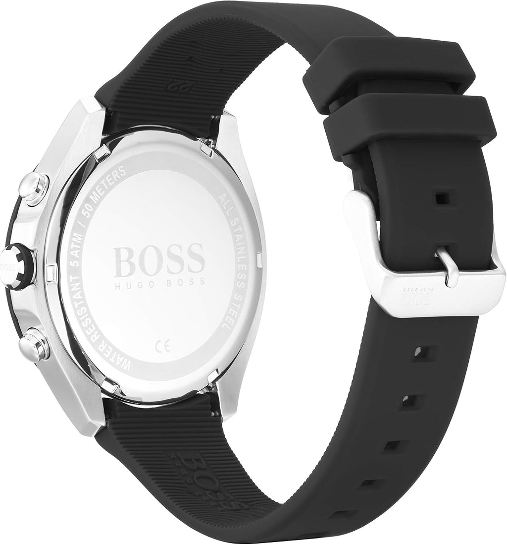 BOSS Reloj cronógrafo de cuarzo para hombre con esfera secundaria de las 6 en punto