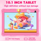 Tablet Android 15 para niños, tabletas de 10 pulgadas para niños, Rosa