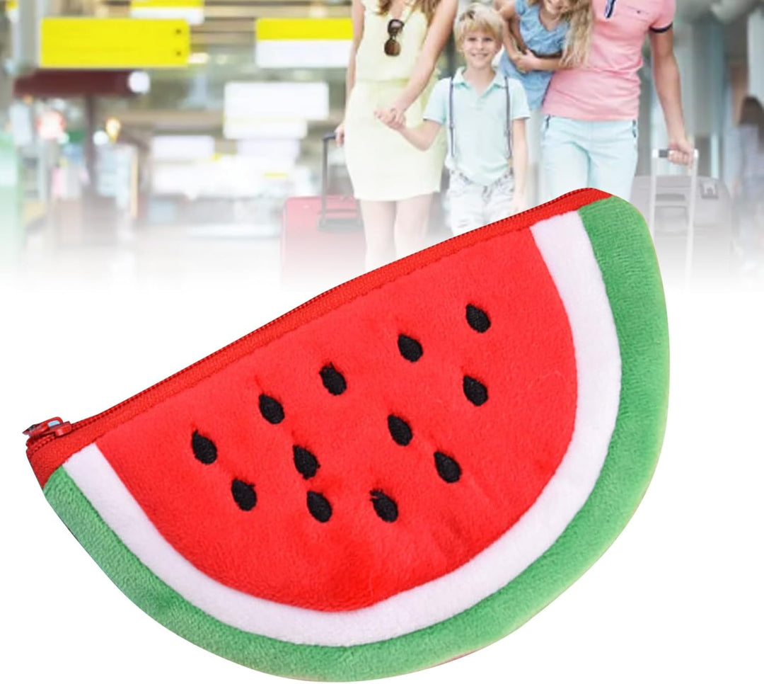 Bolsa de cambio de sandía diseño divertido y suave para