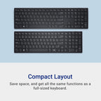 Dell KM555 Teclado y Mouse Silenciosos - 18 Teclas de Acceso Direct...