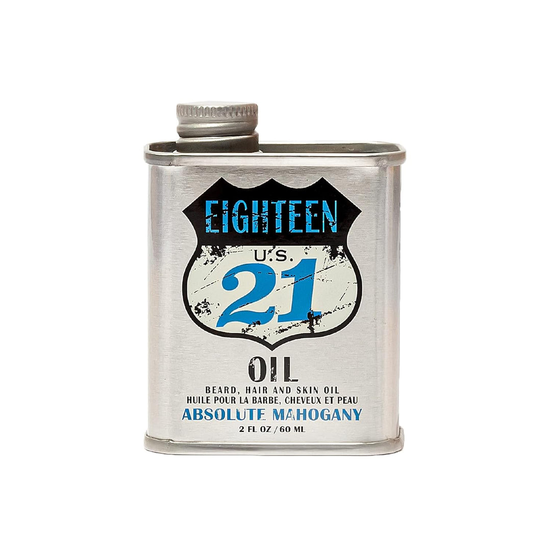 18.21 Man Made Aceite para cabello, piel y barba para hombres, 4 ar...