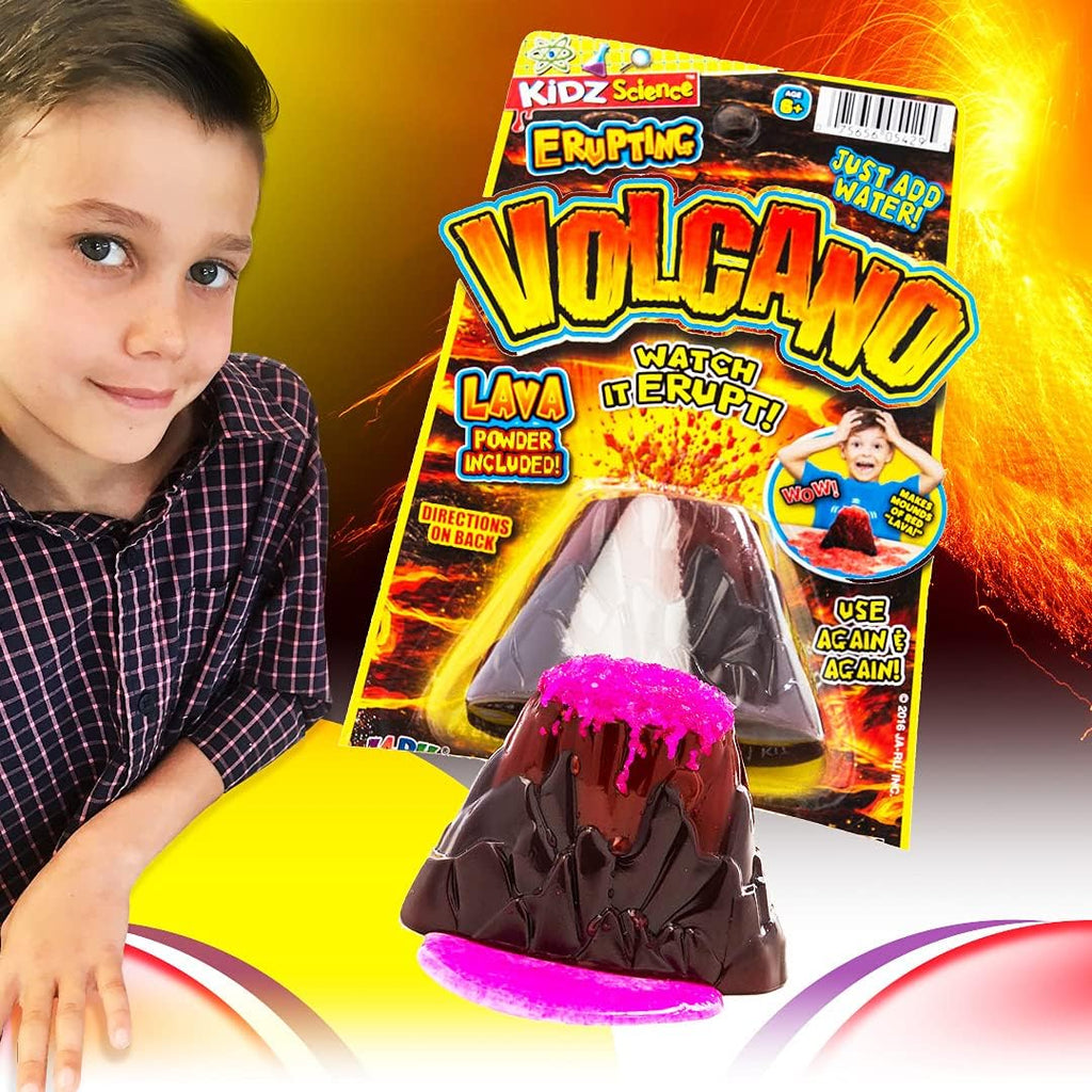 2Chill Pequeño volcán eruptivo juguete (paquete de 6) niños volcán ciencia