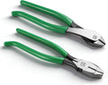 Set de 2 Pinzas SK, Pinzas de Construcción de 9" y Pinza Diagonal Angulada