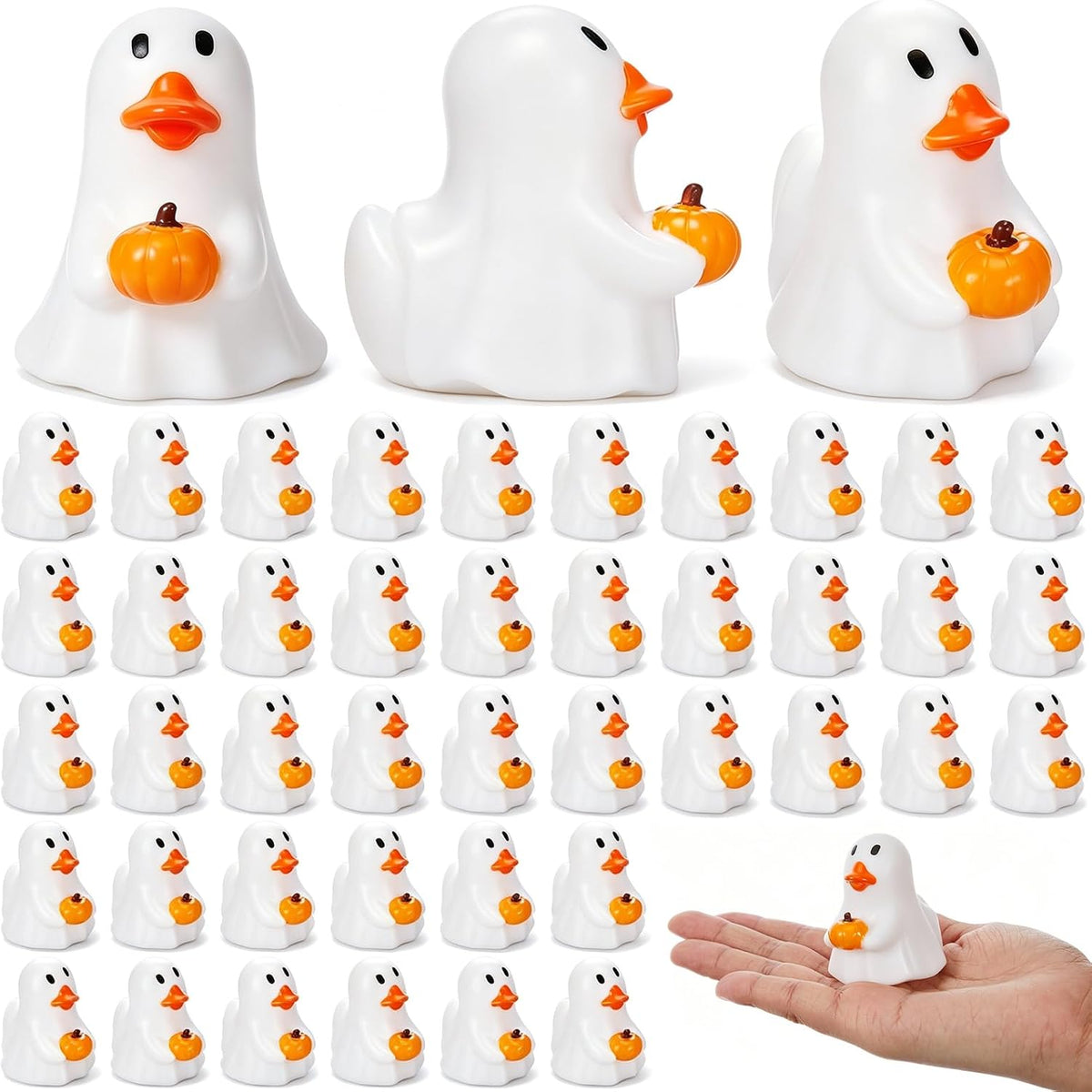 DEEKIN 24 patos de goma de Halloween a granel