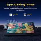 Xencelabs Pantalla de lápiz con pantalla para 24+ de la industria con Calman Ready, tableta de dibujo con monitor de pantalla 4K, pantalla gráfica con 44 teclas rápidas personalizables, 2 bolígrafos sin batería para Win/Mac/Linux