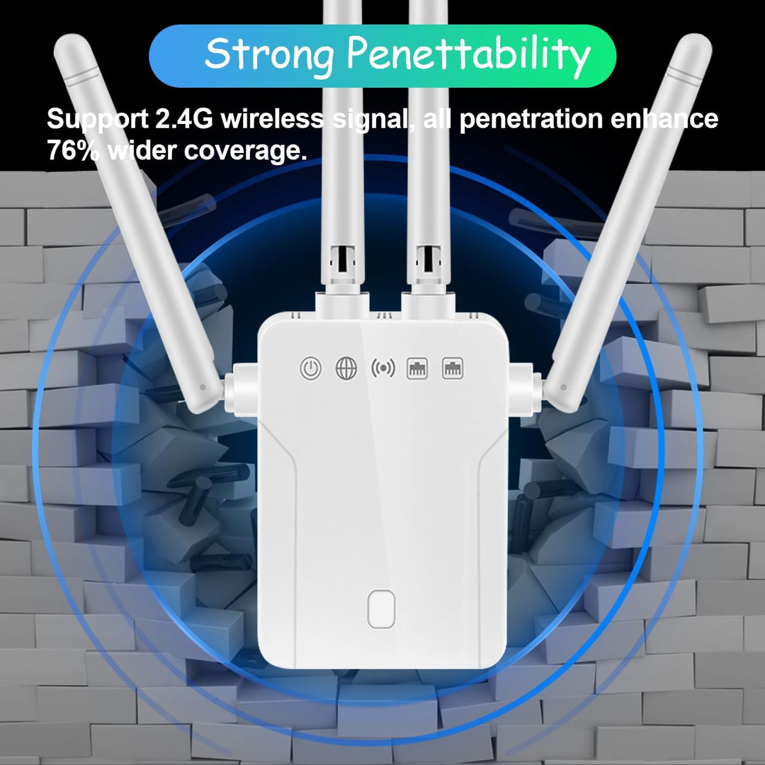 Extensor WiFi señal Bter para Homnternpeater Lonangvers