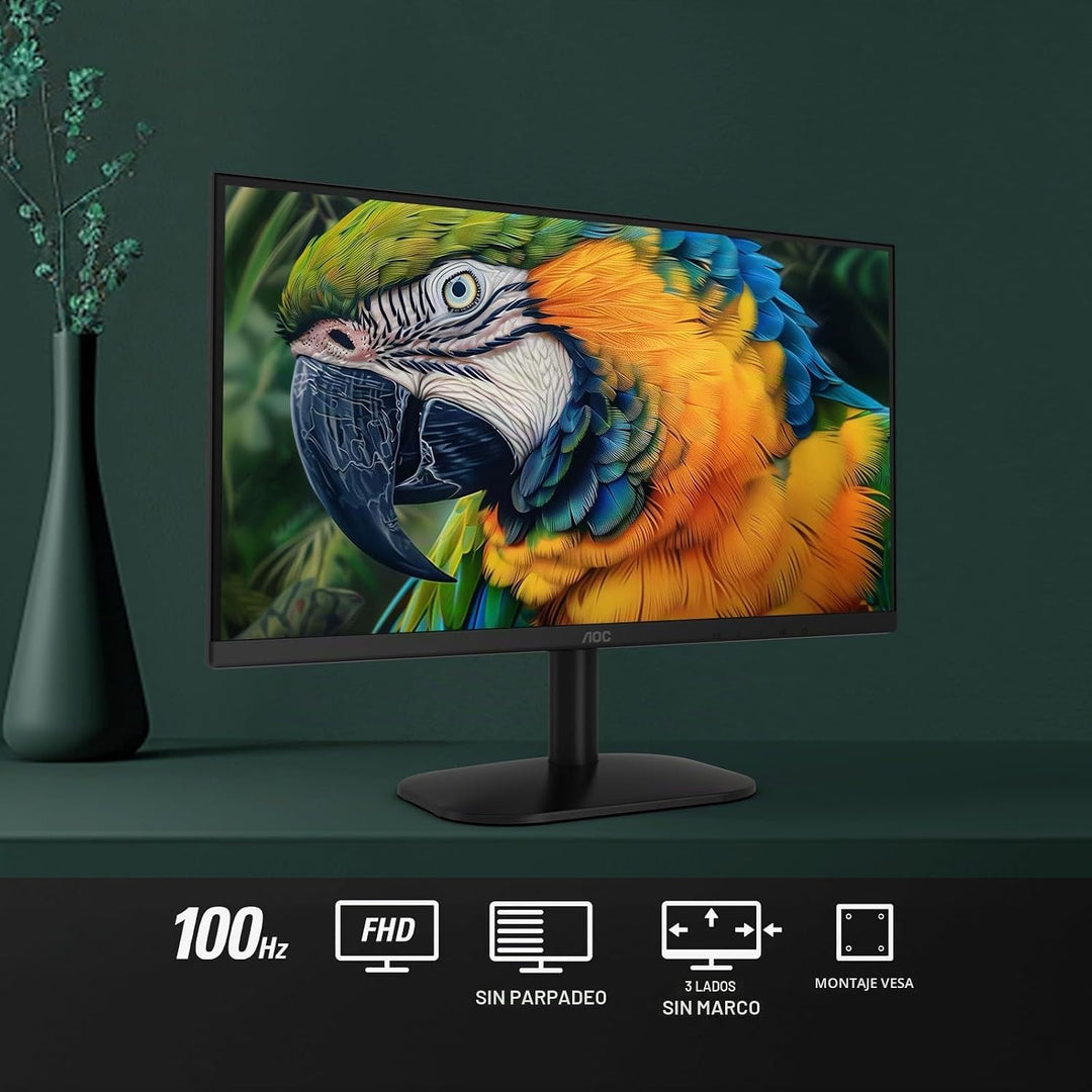 AOC 22B2HM2 Monitor LED Full HD de 22 pulgadas (1920 x 1080) 100Hz,...