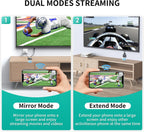 MT-VIKI Adaptador Dongle de pantalla HDMI inalámbrico 4K, transmisor inalámbrico, entrada y salida de 4K @60Hz, transmisión de video multimedia para monitorear desde Mac iOS Android Windows, compatible con Airplay DLNA Miracast