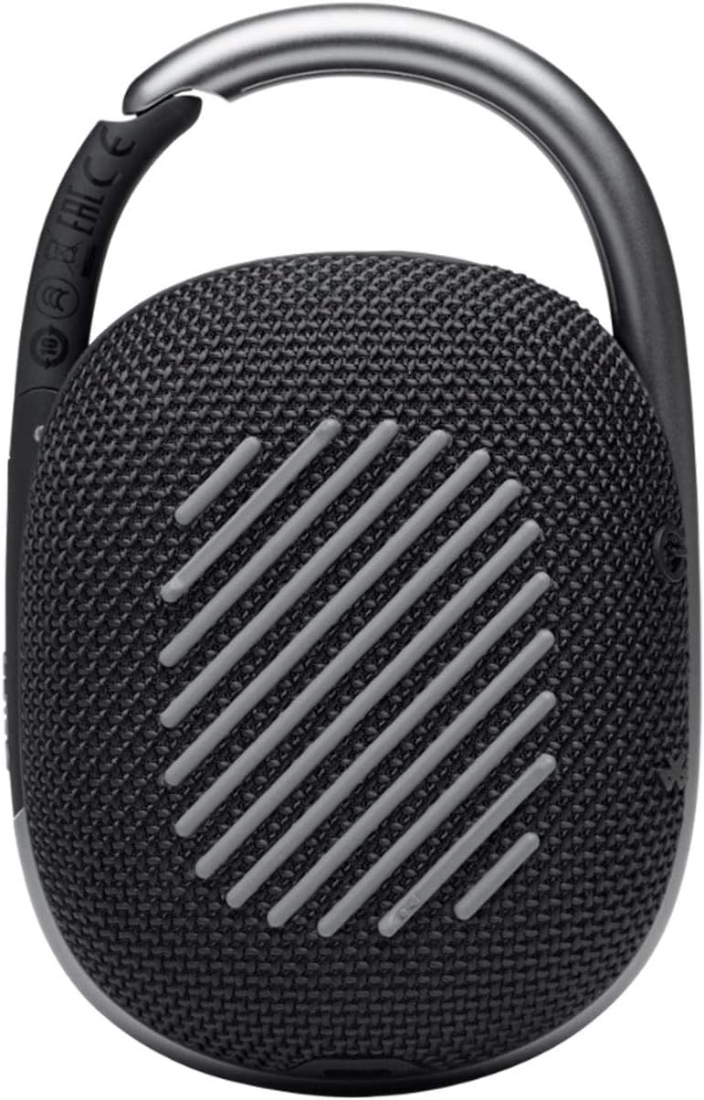 JBL Altavoz Bluetooth portátil Clip 4 (negro) + paquete con divvi!...