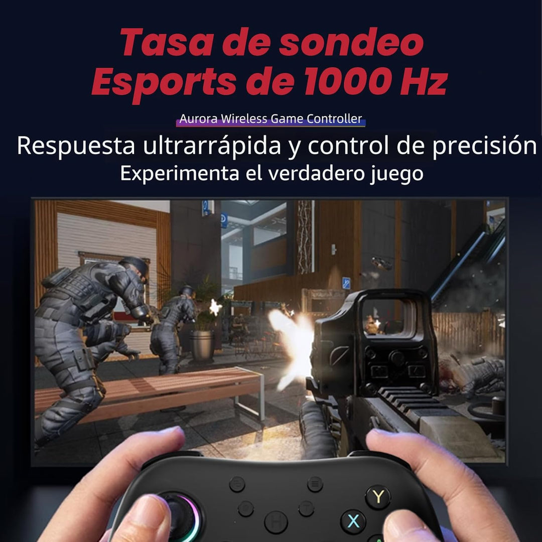 AceGamer Aurora II 2.4G Wireless Bluetooth Controller for PC\/Andro...