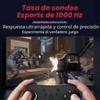 AceGamer Aurora II Controlador inalámbrico 2.4G y Bluetooth para PC/Android/Switch/iOS/Switch 2/Steam Deck con motores rotativos, joysticks RGB con efecto Hall - Controlador para PC mejorado con bloqueo de botones traseros