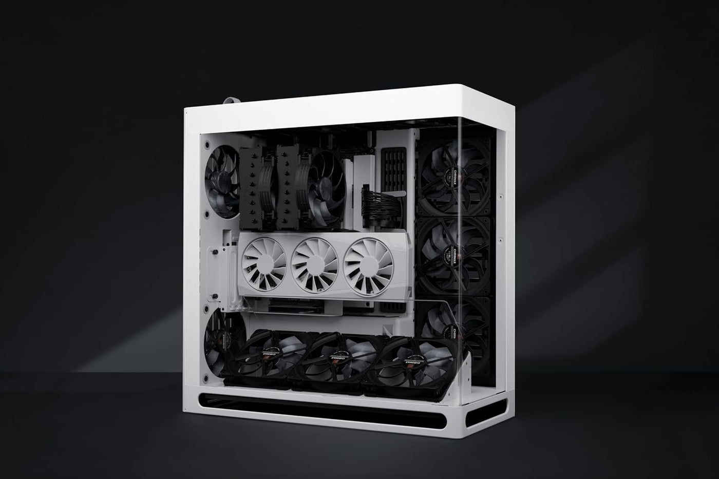 Noctua NF-A14x25 G2 PWM Sx2-PP chromax.Black, Juego de Ventiladores...