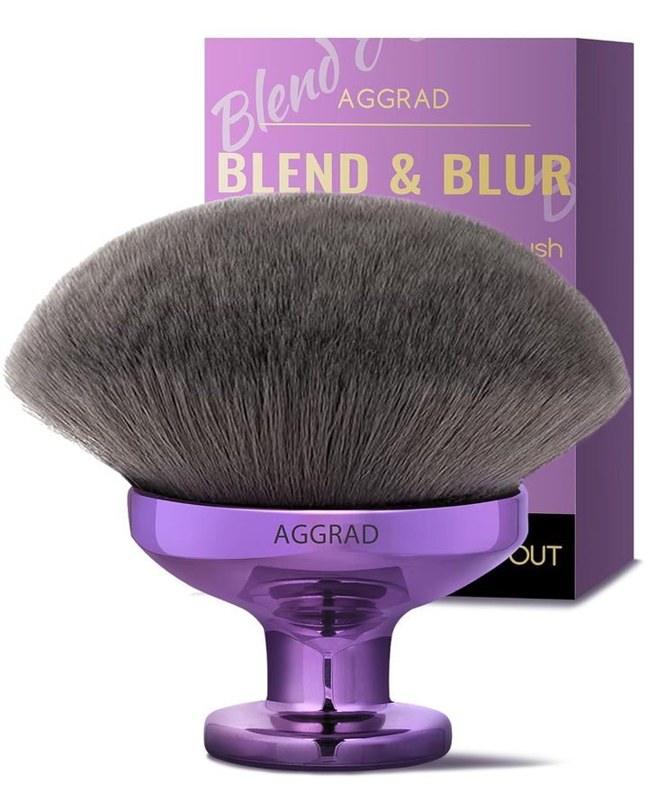 Brocha de maquillaje corporal ultra grande, brocha autobronceadora...