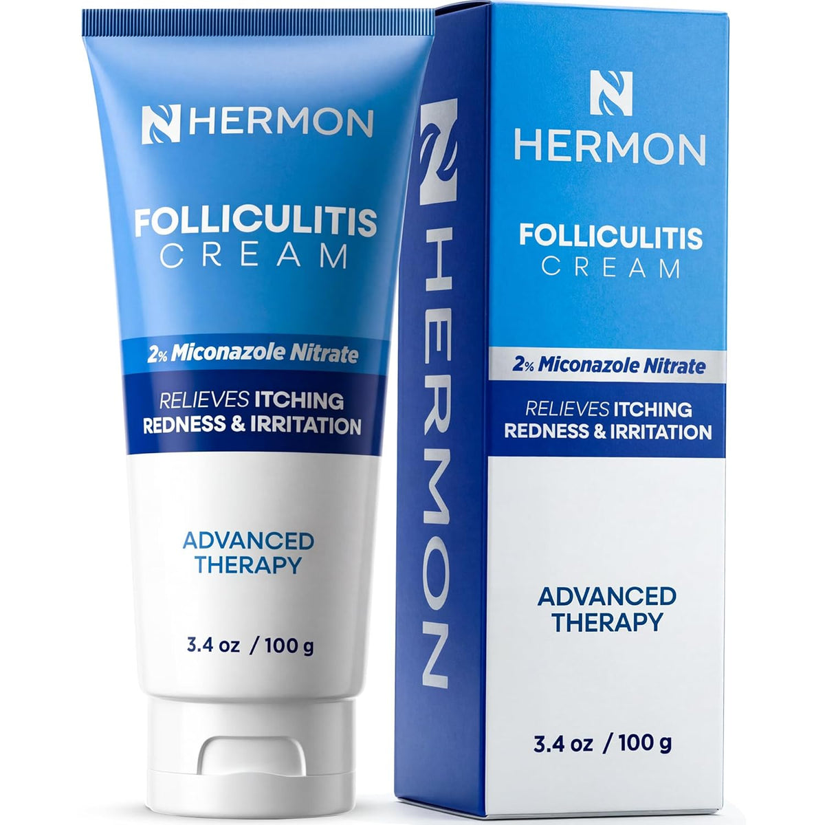 Hermon Crema de foliculitis: eficaz para la foliculitis cuero cabel...