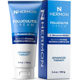 Hermon Crema de foliculitis: eficaz para la foliculitis cuero cabel...