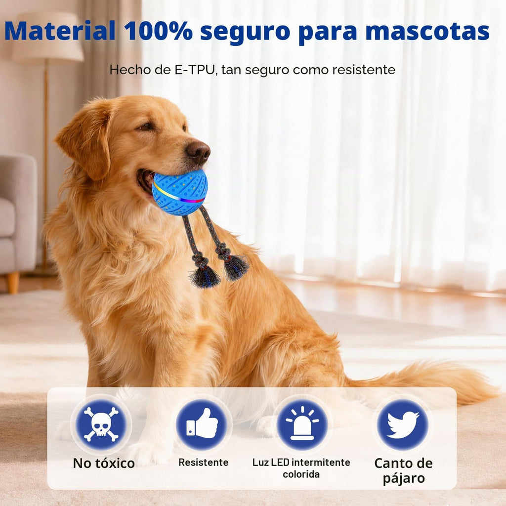 Pelota interactiva inteligente de juguetes para perros para masticadores