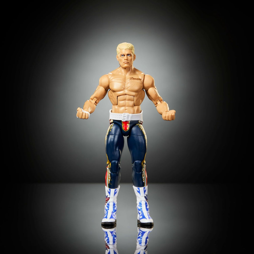 Mattel WWE Elite - Figura de acción y accesorios, serie #125, Cody...