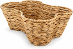 Cesta de juguetes para perros, cubo de juguete con forma de hueso