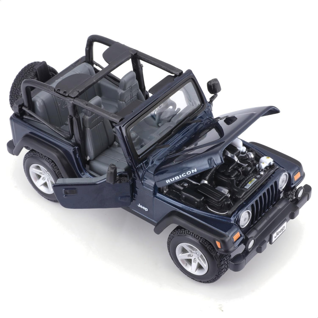 Vehículo Maistom Jeep Wrangler Rubicon forjado, Los colores pueden variar
