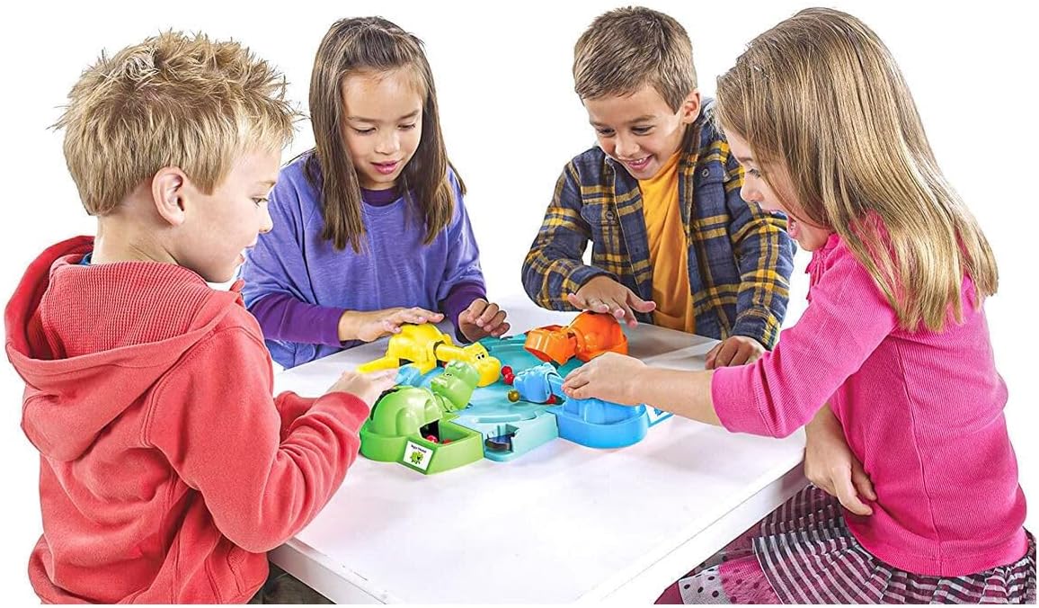 Hasbro Gaming Elefun & Friends Hungry Hungry Hippo Juego de hipopótamos