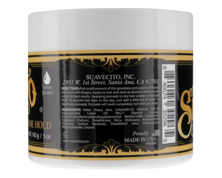Pomada Suavecito Firme (fuerte) de 5 oz, 1 paquete - Pomada para ca...