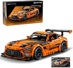 CaDA Master C64008W Mercedes-AMG GT3 - Juego de construcción a escala 1:8 – 5466 piezas con licencia oficial de Supercar, kit de bloques de construcción de autos de carreras grandes para adultos y adolescentes