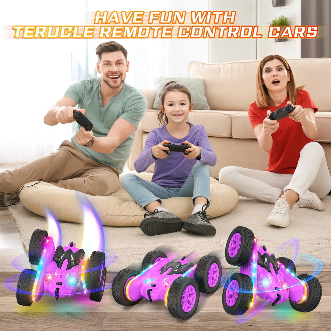 Terucle Coche de Control Remoto, Coches RC Acrobacias Juguetes de C...