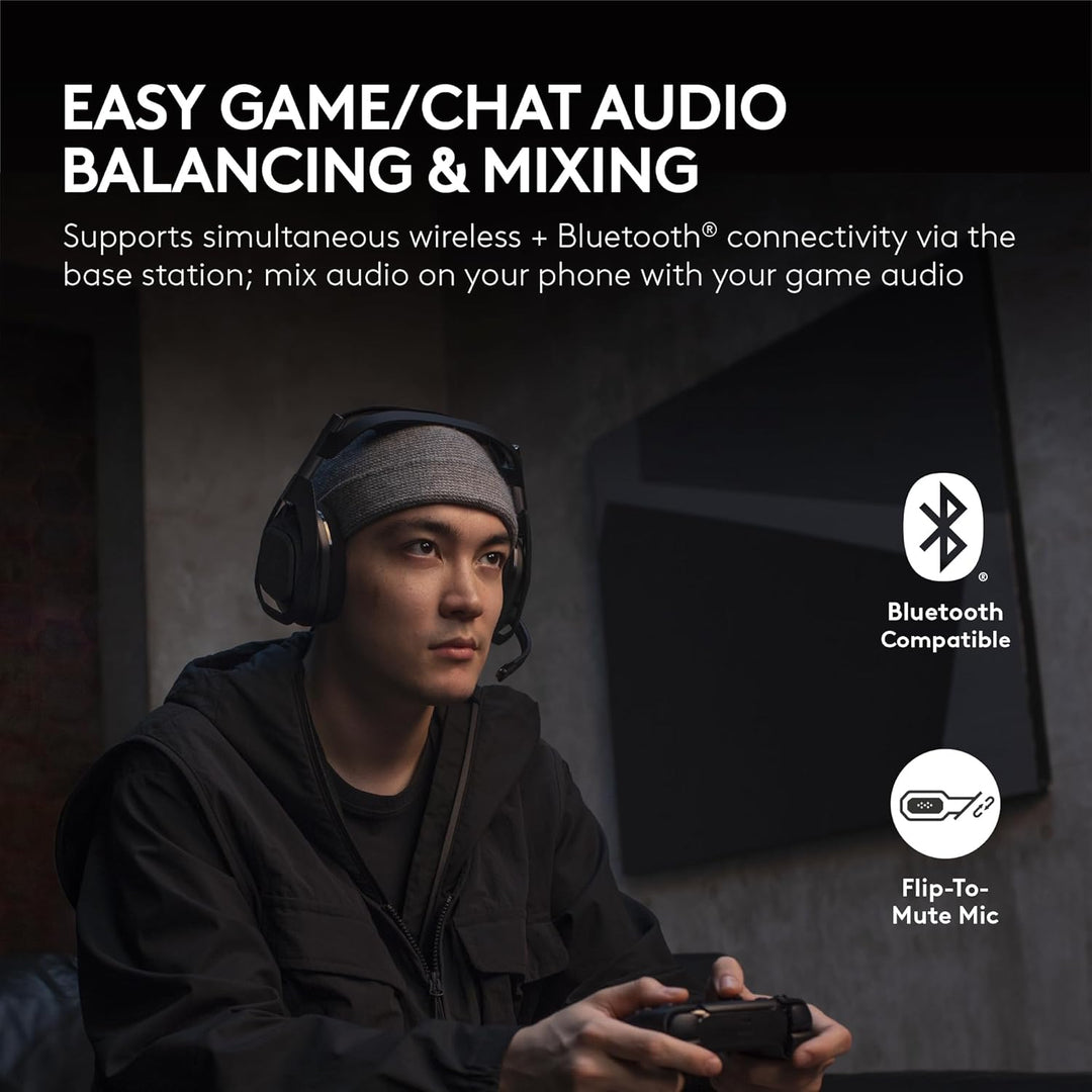 Logitech G Astro A50 X Multi-Platform Wireless Gaming Headset + Bas...