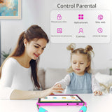 PRITOM Tablet de 10 pulgadas para niños Android 13, tableta con cor...