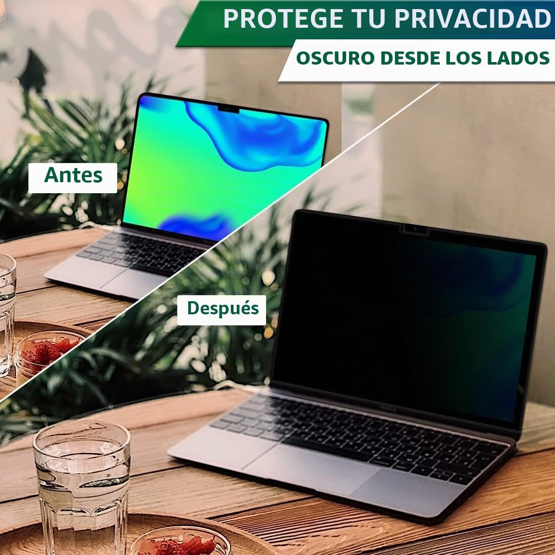 STARY Pantalla magnética de privacidad para MacBook Pro de 14 pulgadas 2021 (M1 Pro, A2442) | Filtro antiarañazos para MacBook Pro de 14 pulgadas, protector de pantalla de privacidad extraíble, fácil instalación, sin burbujas