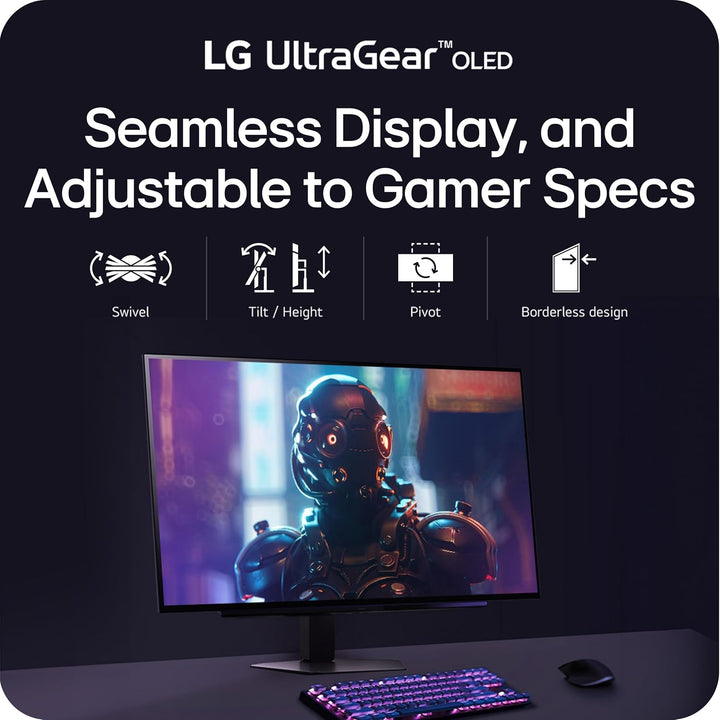 LG 27GX704A-B Monitor de juegos Ultragear de 27 pulgadas QHD (2650x...
