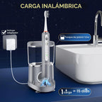 Cepillo de dientes eléctrico con hilo dental combinado, cepillo de dientes