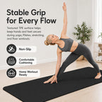 Esterilla de yoga 72" x 24" x 0.236 in – Esterilla de ejercicio