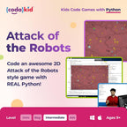 CodaKid Python Coding Box para Kids - Game Development & Computer Programming, Ages 10+ - Includes 12 Months Access & Online Mentor Support