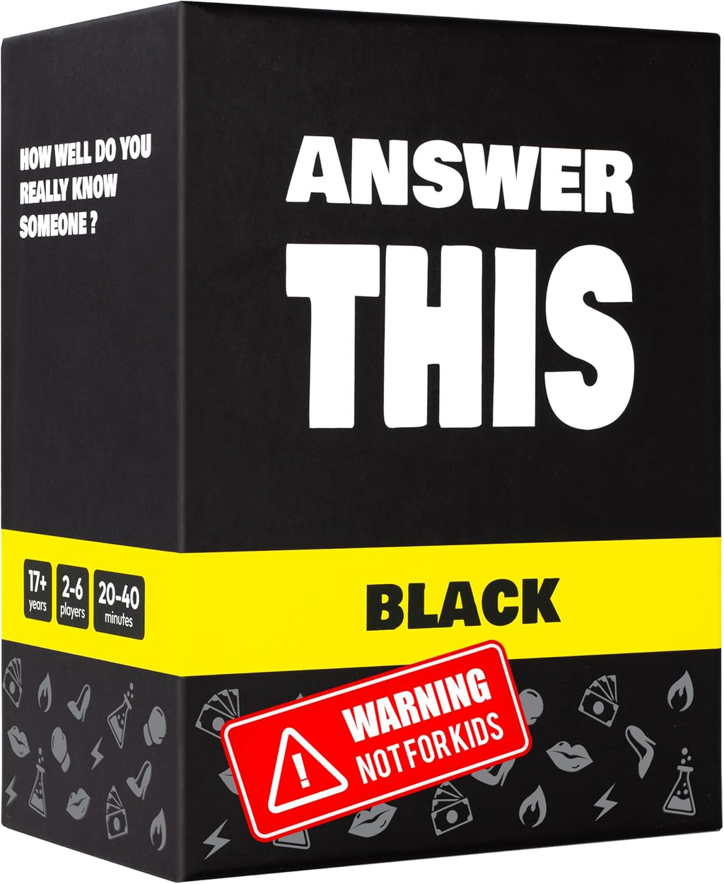 Responde esto - ¿Qué tan bien conoces a tus amigos cercanos? - Divertido juego de cartas de fiesta para adultos - Tarjetas de conversación geniales para una noche de juegos