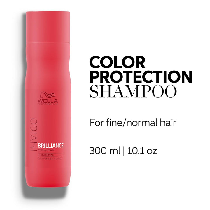 Wella Professionals Invigo Brilliance Shampoo | Para cabello teñido...