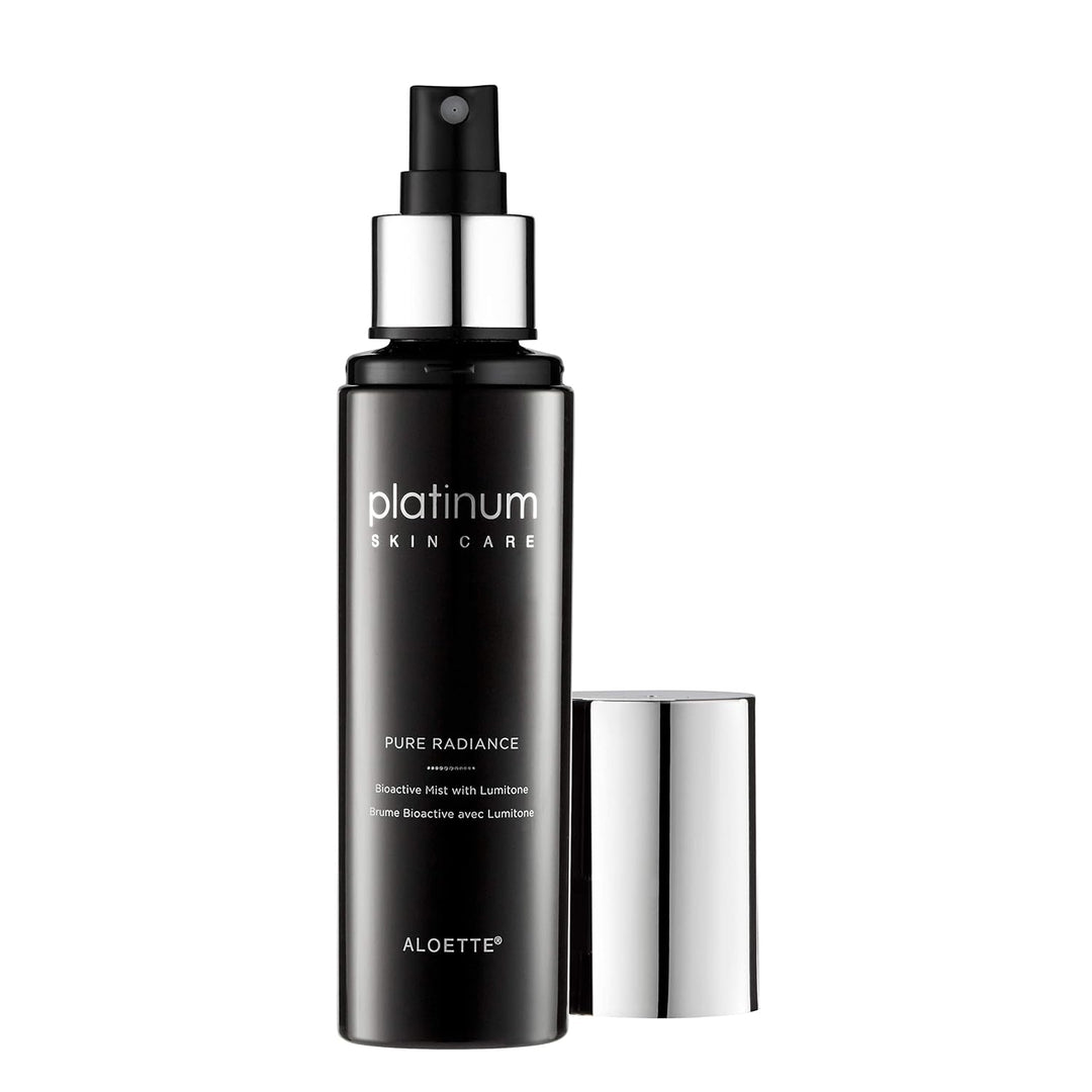 Aloette Spray de tóner facial, niebla pura resplandeciente, tóner d...