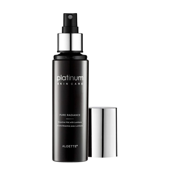 Aloette Spray de tóner facial, niebla pura resplandeciente, tóner d...