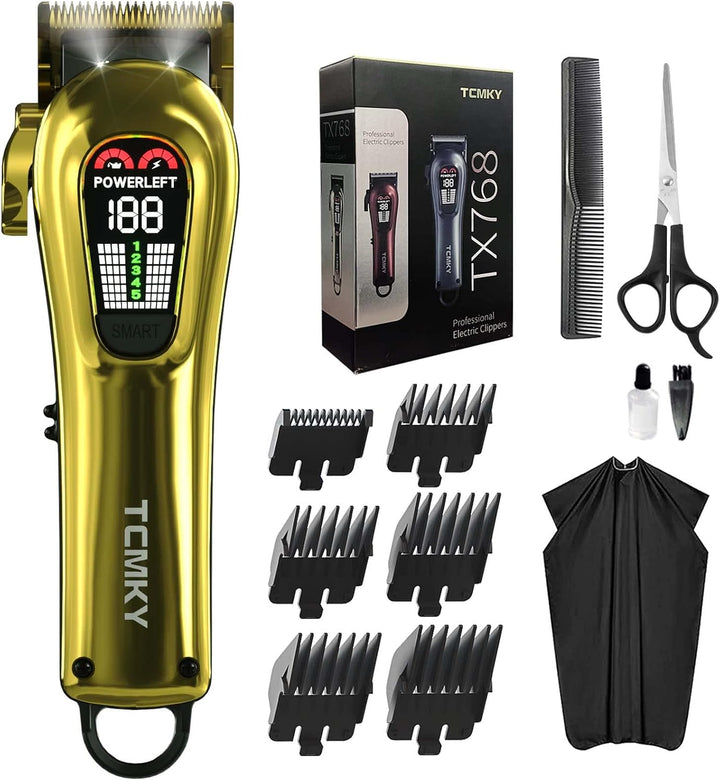 TCMKY Cortapelos para hombres, recortadora de pelo profesional para...