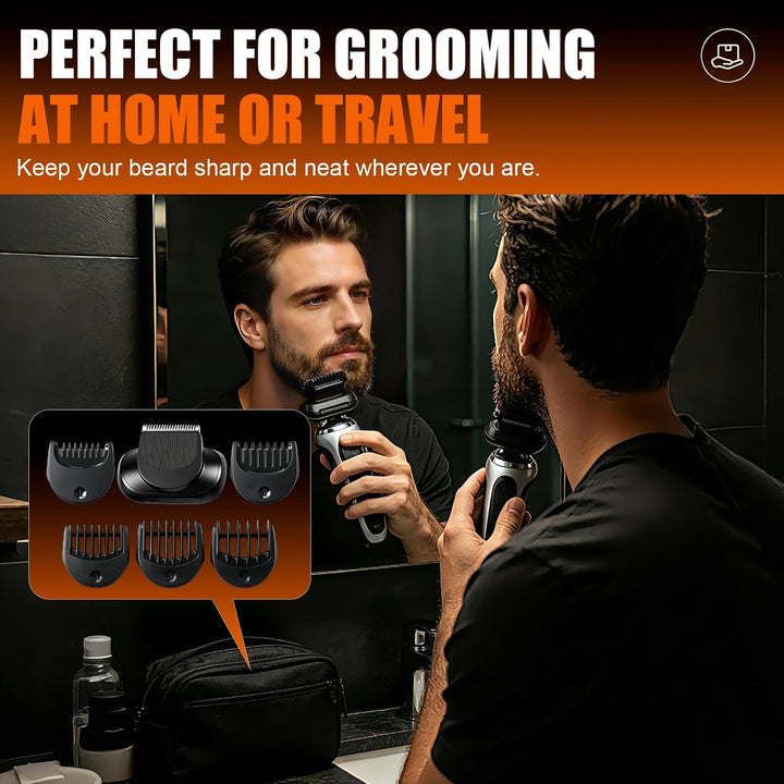 Accesorio de cabezal recortador de barba compatible con Braun Serie...