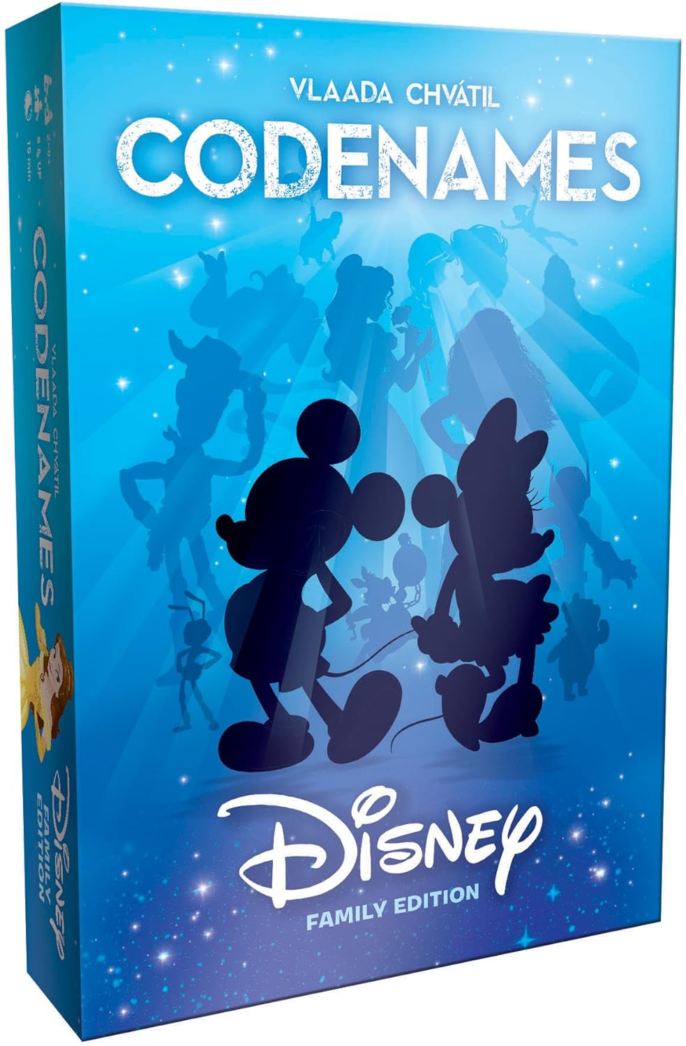 Codenames Family Edition | El mejor juego de mesa familiar para todas las edades | Con personajes de Disney y obras de arte | Juego de mesa para más de 2 jugadores | Perfecto para los fanáticos de Disney