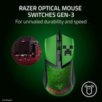 Ratón Razer Cobra con cable para juegos: 58g ultra ligero - Interru...