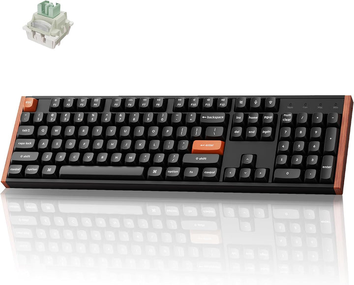 Keychron K10 HE Teclado efecto Hall, interruptor magnético ultrarrá...