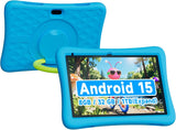 ZZB Tablet Android 15 de 10 pulgadas para niños con funda, 8 GB (3+...