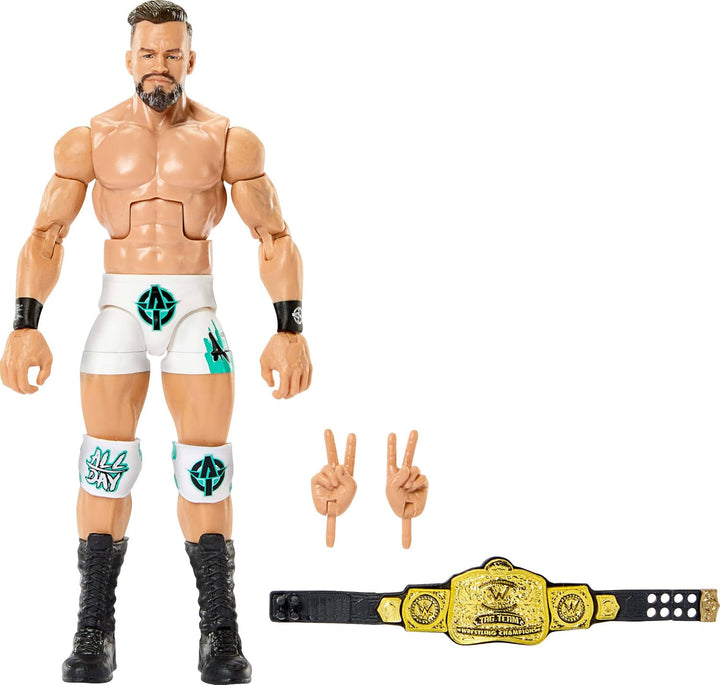 Mattel WWE Elite Figura de acción y accesorios, Serie #121, Figura...