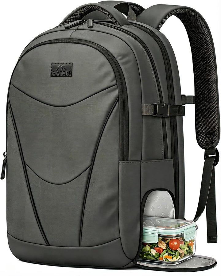 MATEIN HER Mochila de trabajo para laptop con compartimento para al...